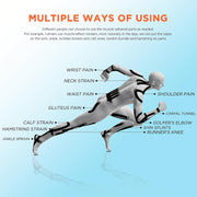 OK TAPE PRO Original Kinesiology Tape Pre-Cut Strips, Latex Free Elastic Athletic Tape Roll, 2in×16ft 2Rolls,Beige+Beige