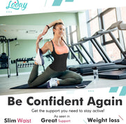 LODAY Waist Trainer Corset for Women Tummy Control Sport Workout Body Shaper Black