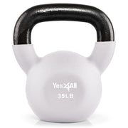 Yes4All Kettlebells 5lbs-65lbs & Kettlebell Sets Adjustable Weights, Kettlebell for Weight Training, Home Workout Equipment with Secure Grip for High Rep, Exercise Equipment