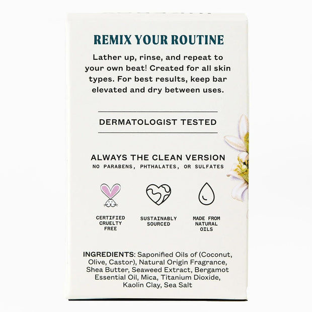 Jukebox Natural Deodorant and Soap Pack for Women– Sky Blue Malibu Scent– Neroli, Orange, Sea Salt- 5 Pack