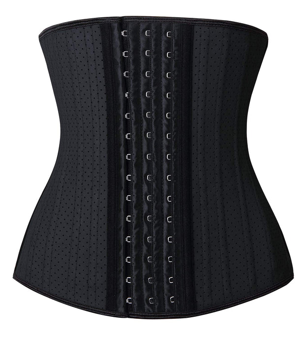YIANNA Waist Trainer for Women Latex Underbust Waist Cincher Corset Sport Girdle Hourglass Body Shaper