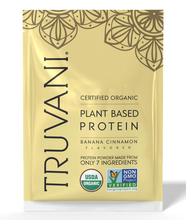 Truvani Vegan Pea Protein Powder | Vanilla | 20g Organic Plant Based Protein | 18 Servings | Keto | Gluten & Dairy Free | Low Carb | No Added Sugar