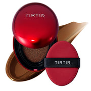 TIRTIR Mask Fit Red Cushion Foundation | Full coverage, Weightless, Skin fit, Satin Glow Finish, Korean Makeup, beauty, Tattoo cover up, Buildable (#29N Natural Beige, 0.63 Fl Oz)