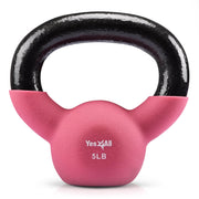 Yes4All Kettlebells 5lbs-65lbs & Kettlebell Sets Adjustable Weights, Kettlebell for Weight Training, Home Workout Equipment with Secure Grip for High Rep, Exercise Equipment