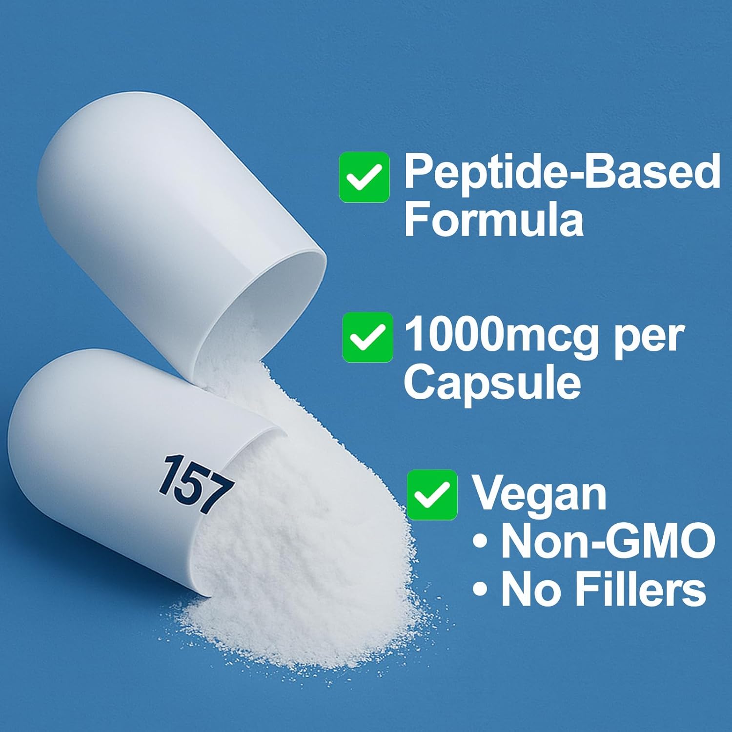 157 Capsules 1000 Mg, Non-GMO, Gluten-Free, 120 Capsules