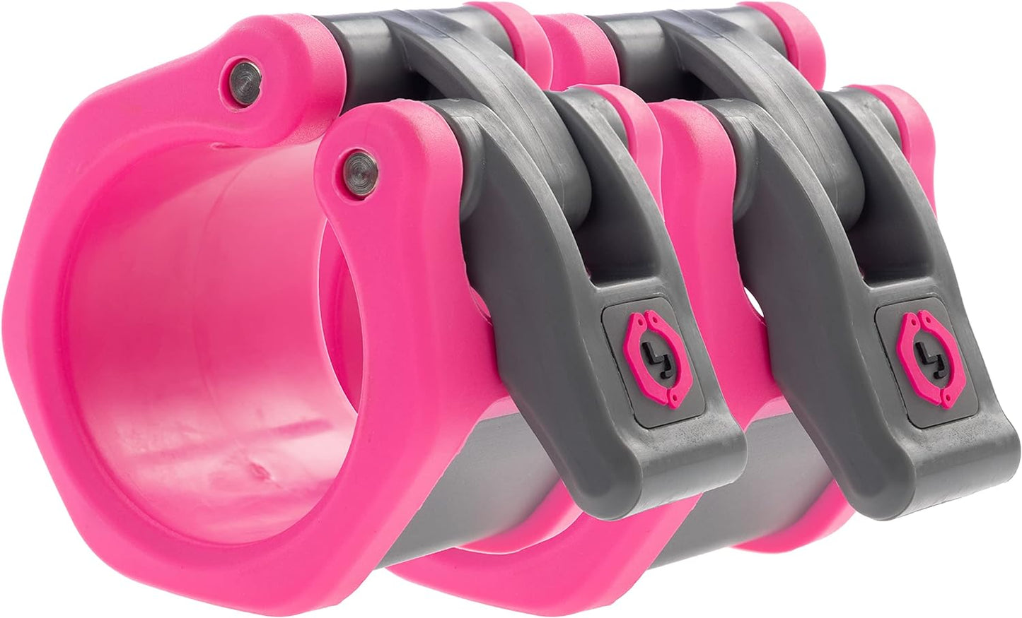 Lock-Jaw HEX 50mm / 2" Olympic Barbell Collar (Pink)