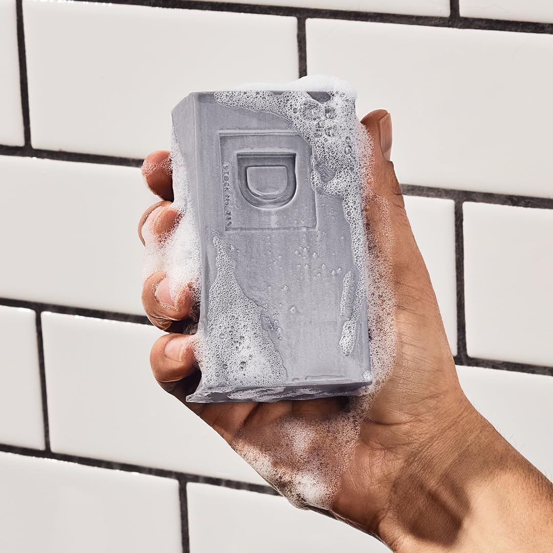 Duke Cannon Supply Co. Extra Large Bar Soap - Men's Natural Bar Soap with a Masculine Scent - USA-Made Soap for Men - All Skin Types - Big Brick of Soap - Gun Smoke (10 oz)