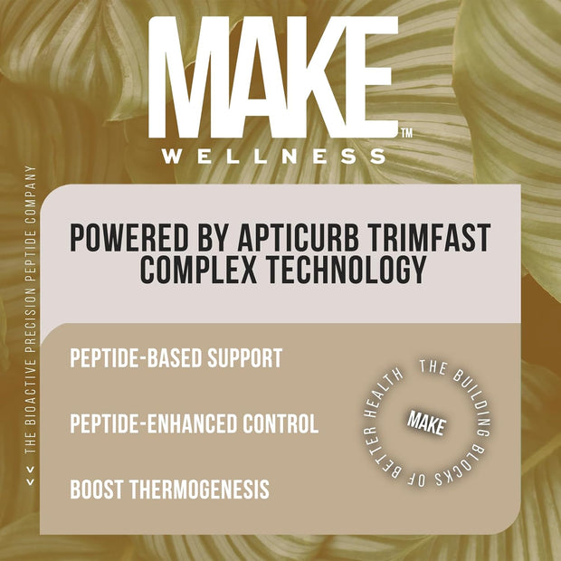 Lean Peptide Supplement | Supports Metabolic Function & Muscle Maintenance | Science-Backed Bioactive Peptides | 60 Capsules | Clean, Non-GMO Formula