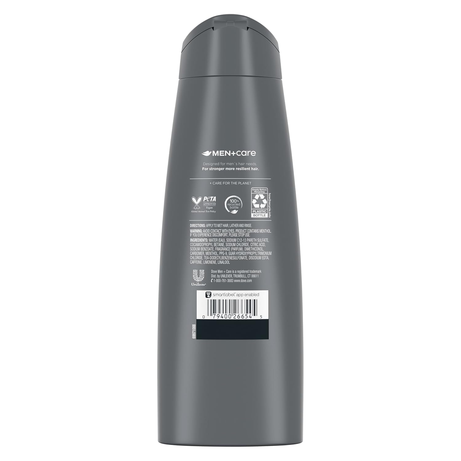 Dove Men+Care Fortifying 2 in 1 Shampoo and Conditioner for Normal to Oily Hair Fresh and Clean with Caffeine Helps Strengthen and Nourish Hair 12 oz