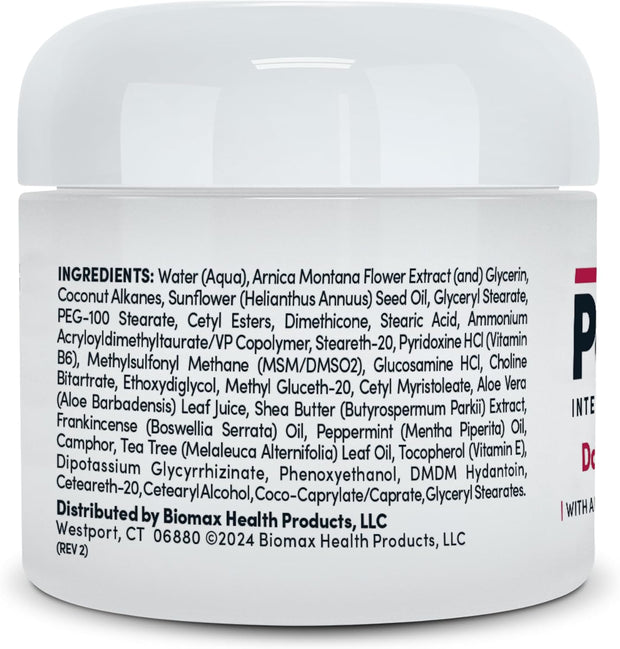 Penetrex Joint & Muscle Therapy - Soothing Muscle Rub for Back, Neck, Hands, Feet - Premium Whole Body Rub with Arnica, Vitamin B6 MSM & Boswellia - Non-Greasy 2oz Cream