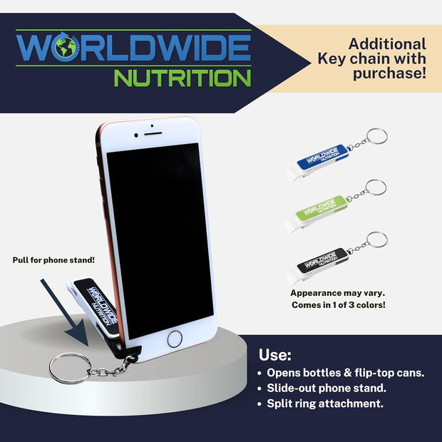 Worldwide Nutrition Bundle Compatible with Fairlife Core Power Elite 42g High Protein Milkshake - Chocolate, Strawberry, Vanilla Protein Shake Ready to Drink - 14 Fl Oz (Pack of 12) & Keychain