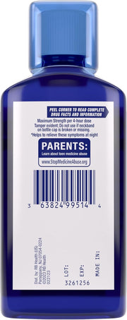 Mucinex Maximum Strength Fast-Max Cold & Flu and Nightshift, All-in-One Multi Symptom Relief Liquid, 6 Fl Oz - 2 Count (Pack of 1)
