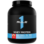 Rule 1 Whey Protein – 24g Fast-Acting Protein from All-Whey Sources with Naturally Occurring EAAs & BCAAs for Workout Recovery or Anytime Use (5 Pounds*, Vanilla Ice Cream)