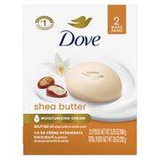 Dove Beauty Bar Soap Shea Butter, 8 Count
