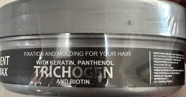 Nativo's Hair Styling Cream and Regrowth Treatment For Men and Women - Hair Thickening Mask with Bee Honey & Trichogen - Tames & Strengthens, Dry, Frizzy, Curly Hair, Paraben-Free (160g)