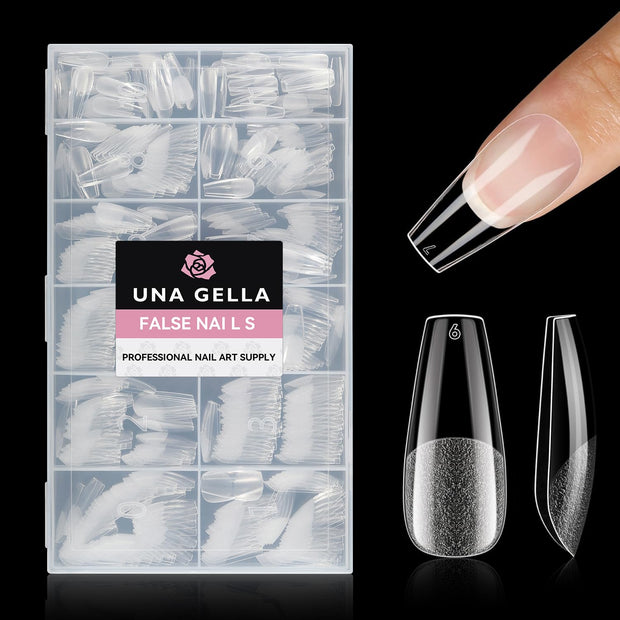 UNA GELLA Solid Nail Glue Gel Soft Gel Nail Tips Glue 15ml Lamp Curing Needed Solid Soak Off Glue Super Strong Nail Glue For Fake Acrylic Nails Extension Press On Nails