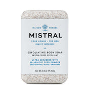 Mistral Cedarwood Marine Luxury Bar Soap for Men | Men’s Natural Soap Bar | Paraben, Phthalates Free | Moisturizing & Triple-Milled Natural Soap for Men - Made in France | Large, 8.8 oz