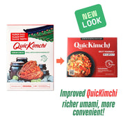 QuicKimchi DIY All Purpose Korean Kimchi Making Sauce Kit, 5-Minute Prep, Total 4 Servings, Base Liquid Sauce and Chili Flakes(gochugaru) 만능 김치 소스