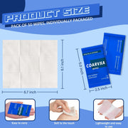 Mini Deodorant Body Wipes 50 pieces of deodorant Wipes And Travel To Clean Skin And Travel Deodorant Individually Wrap Hypoallergenic For Female Male Teenagers