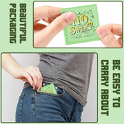 Mini Deodorant Body Wipes 50 pieces of Travel deodorant Wipes And Travel Deodorant Individually Wrap Hypoallergenic Underarm Sweating Cucumber And Travel To Clean Skin For Female Male Teenagers