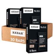 RXBAR Protein Bars, Protein Snack, Snack Bars, Chocolate Sea Salt, 22oz Box (12 Count)