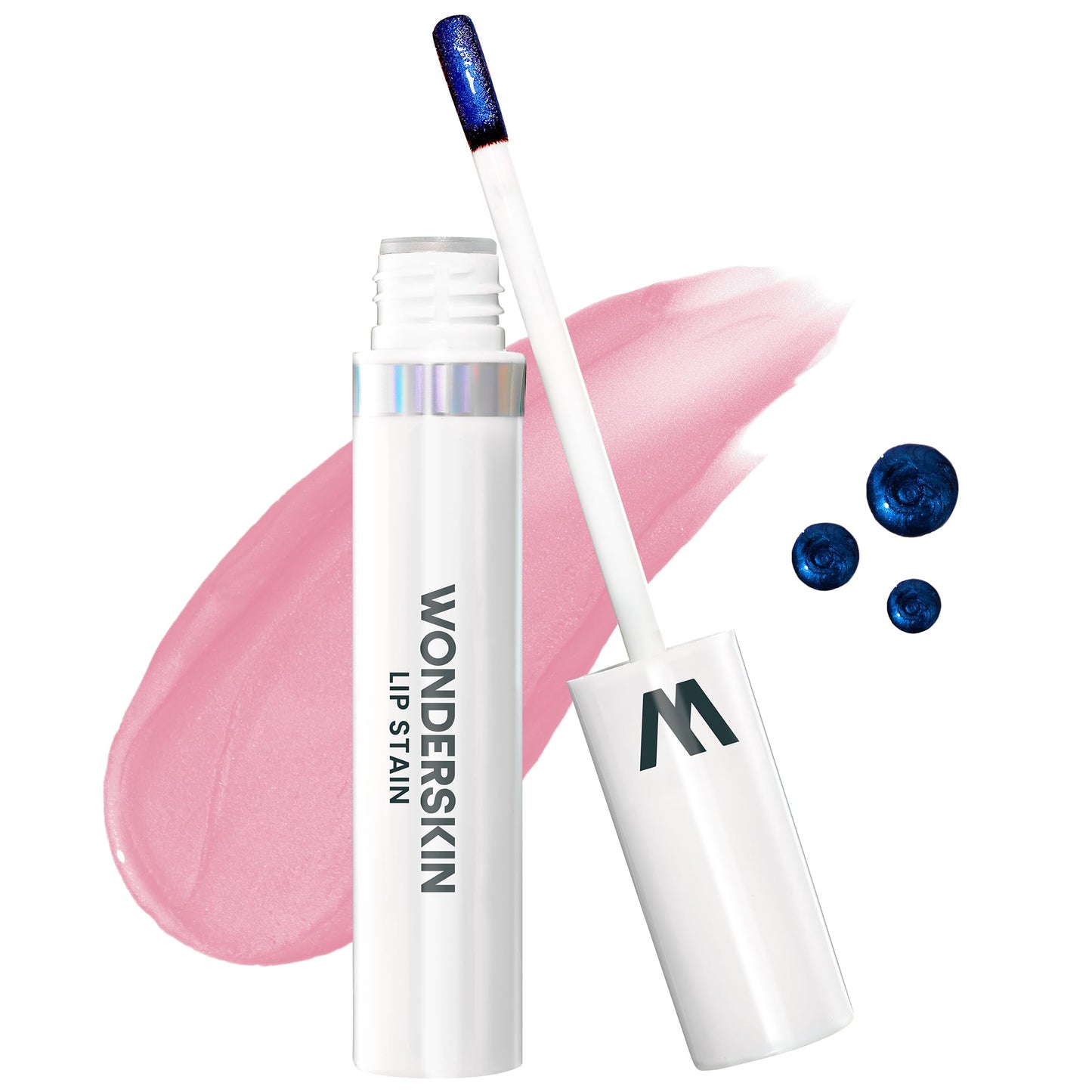 Wonderskin Wonder Blading Lip Stain Peel Off Masque - Long Lasting, Waterproof and Transfer Proof Nude Lip Tint, Matte Finish Peel Off Lip Stain (Whimsical Masque)