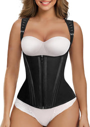 SHAPERX Waist Trainer Corset for Women Tummy Control Sport Girdle Hourglass Waist Cincher Body Shaper with Steel Boned
