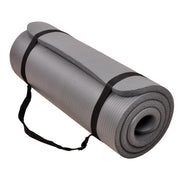 1/2-Inch Extra Thick High Density Anti-Tear Exercise Yoga Mat with Carrying Strap