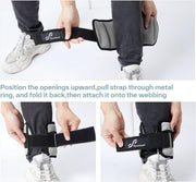 Sportneer Adjustable Ankle Weights 1 Pair 2 4 6 8 10 Lbs Leg Weight Straps for Women Men, Weighted Ankle Weights Set for Gym,Fitness, Workout,Walking, Jogging,1-5 lbs Each Ankle, 1 Pair 2-10 lbs