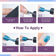 JODSONE 36 Pieces Gel Nail Polish Set U V Light Nail Drill Beginner Set Glossy Surface Easy To Apply Matte Texture All-In-One Manicure Kit