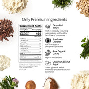 ProMix Nutrition Whey Protein Powder, Chocolate Peanut Butter - Grass-Fed - ­Post Workout Fitness & Nutrition Shakes, Smoothies, Baking & Cooking Recipes - Gluten-Free - 2.5 Pound (Pack of 1)