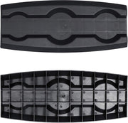 Nouva 3-Piece Kettlebell Sets with Storage Rack, 5lb, 10lb, 15lb Strength Training Kettlebells Wide Grip Kettlebell Exercise Fitness Weight Set for Home Gym Weightlifting, Strength & Core Training