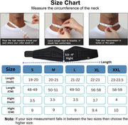 Wonder Care Neck Brace for Sleeping Cervical Collar Adjustable Neck Support Brace Relief Cervical Spine Pressure Ideal for Travel, Office Workers & Neck Injury Recovery, X-Large