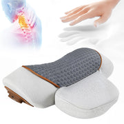 Pillow Traction Massager 2025 New for Neck Hump - 3-in-1 Cervical Neck Pillow with Heat Therapy, Memory Foam for Neck Pain Relief, Ergonomic Massager for Shoulder Back (Gray)