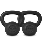 Yes4All 5-80 lbs Cast Iron Kettlebell for Dumbbell Weights Exercises, Gym, Full Body Home Workout Equipment, Push up, Grip and Strength Training