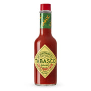 TABASCO Brand Original Red Pepper Hot Sauce, Medium Heat, Glass Bottle, Classic & Versatile Flavor, Three Simple Ingredients, Great for Dips, Tacos, Eggs, Pizza, Oysters & More, 12 Fl Oz (Pack of 1)