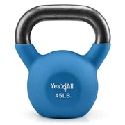 Yes4All Kettlebells 5lbs-65lbs & Kettlebell Sets Adjustable Weights, Kettlebell for Weight Training, Home Workout Equipment with Secure Grip for High Rep, Exercise Equipment