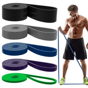 Resistance Bands, Pull Up Assist Bands - Workout Bands, Eexercise Bands, Long Resistance Bands Set for Working Out, Fitness, Training, Physical Therapy for Men Women