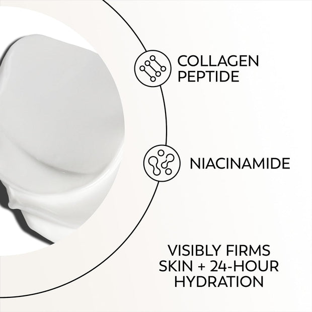 Olay Firming Eye Cream, Fragrance-Free, Collagen Peptide - Firm Skin Around the Eyes, 0.5 Fl Oz