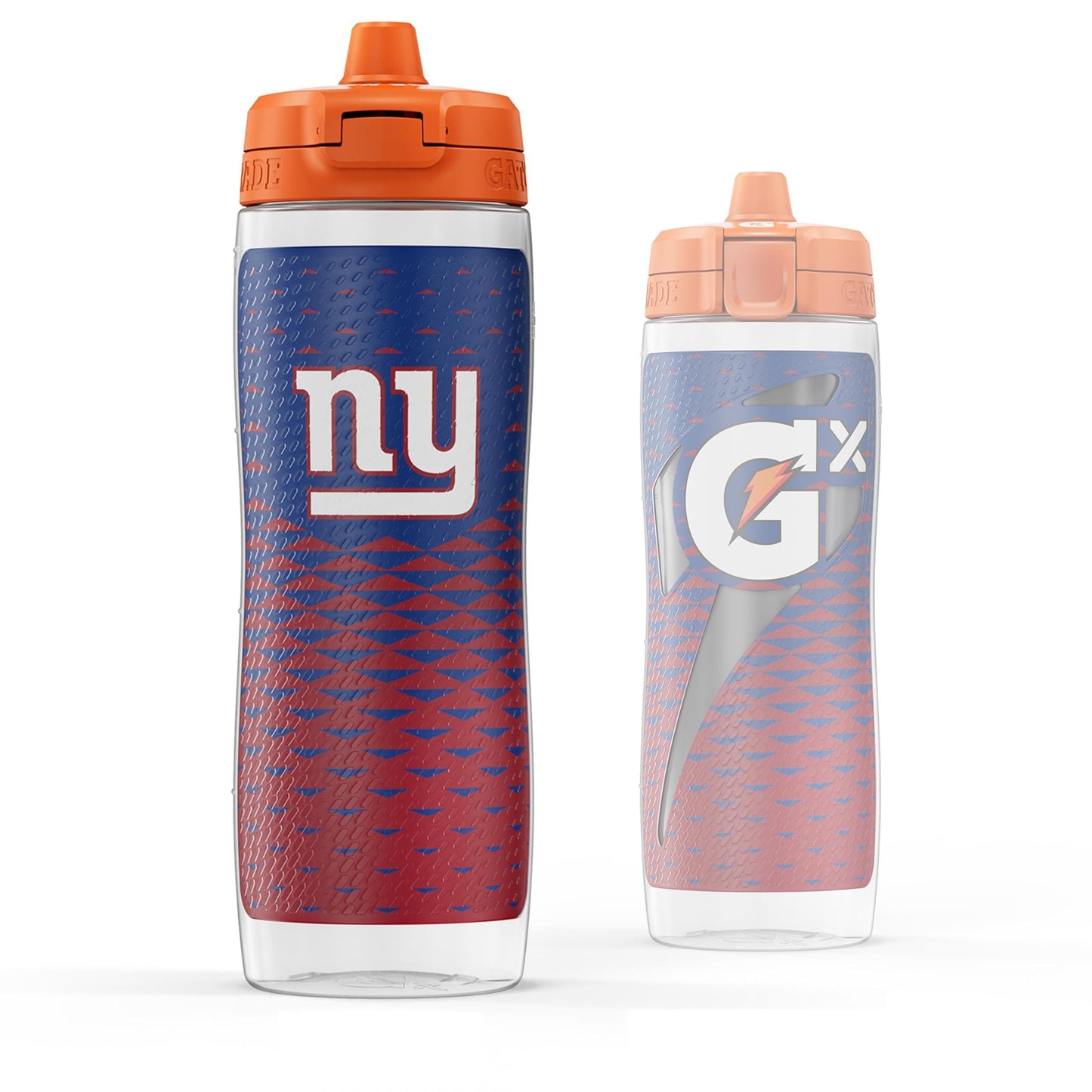 Gatorade Gx NFL Non-Slip Squeeze Bottles, 30 fl oz, Gx Hydration System