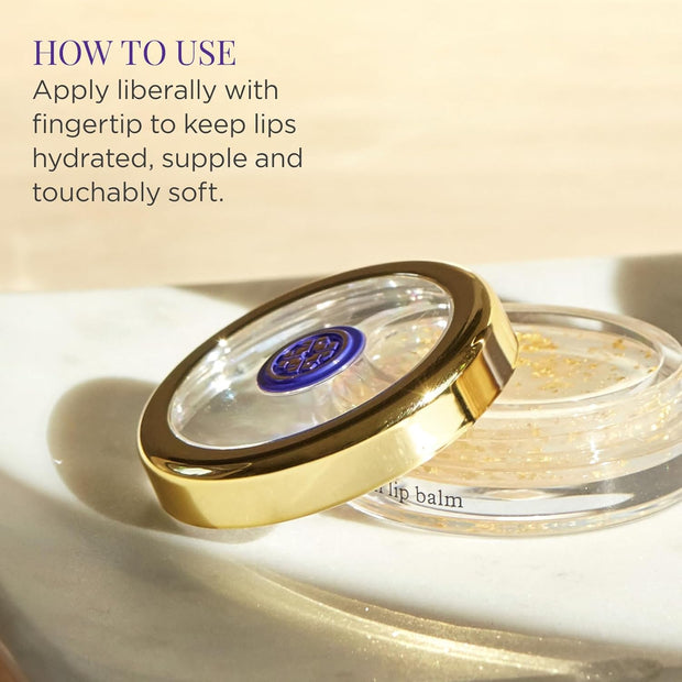Tatcha Camellia Gold Spun Lip Balm | Nourishing & Intensely Hydrating, 6 G | 0.21 oz