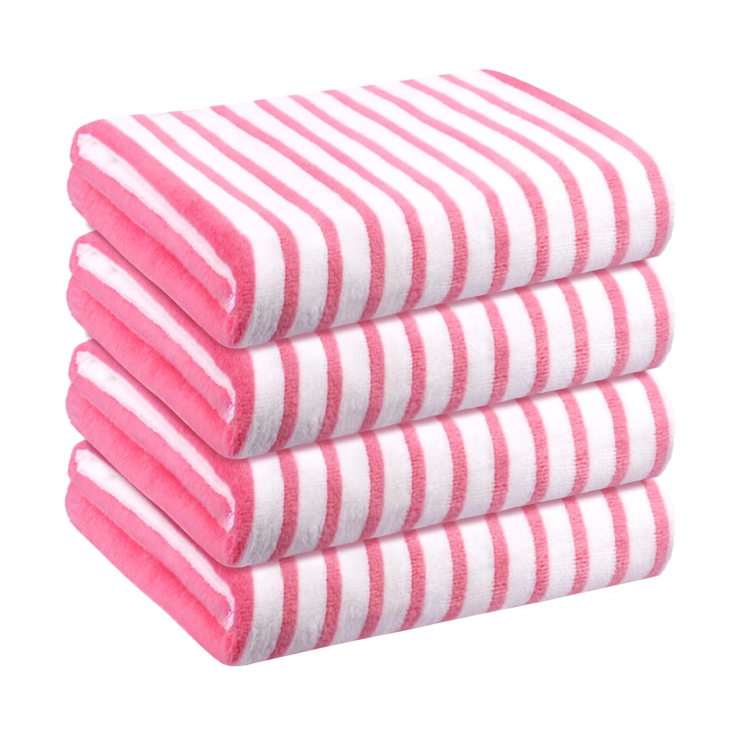 JML Microfiber Bath Towels, Oversized, Ultra Soft, Super Absorbent and Fast Drying, No Fading Large Bathroom Towel Set for Sport, Travel, Fitness, SPA and Yoga (Coral Fleece - Blue, 30 in x 60 in)