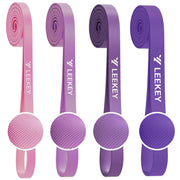 LEEKEY Resistance Bands Set for Pull-Up Assistance & Full-Body Training, Multi-Level Exercise Bands with Bag for Home Workouts, Physical Therapy, Strength Training (Men/Women)