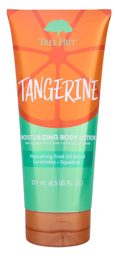 Tree Hut Tangerine Moisturizing Body Lotion | Ceramide and Squalene Formula Helps Protect Skin | Long-lasting Hydration Leaves Skin Feeling Soft & Moisturized | 8.5 fl oz.