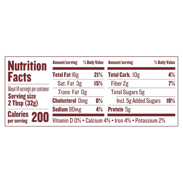 Justin's Classic Almond Butter, Only Two Ingredients, No Stir, Gluten-free, Non-GMO, Keto-friendly, Responsibly Sourced, 16 Ounce Jar, Pack of 1