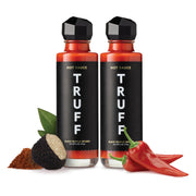 TRUFF Original Black Truffle Hot Sauce, Gourmet Hot Sauce with Ripe Chili Peppers, Black Truffle Oil, Agave Nectar, Unique Flavor Experience in a Bottle, 6 oz.