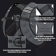 Weighted Vest Men or Women - 5/10/15/20/25/30lbs Weights with Reflective Stripe, Weighted Vest for Workout Equipment for Strength Training Running - Walking Weight Loss