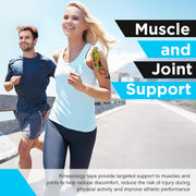 OK TAPE Hypoallergenic Digtal Printed Kinesiology Tape, Elastic Sports Athletic Tape, 2 Rolls, 2in×16.4ft Uncut Roll-DIY