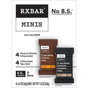 RXBAR Minis Protein Bars, Protein Snack, Snack Bars, Variety Pack, 7.3oz Box (8 Count)