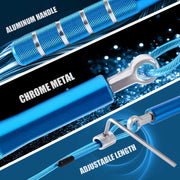 Jump Rope, Wastou Speed Jumping Rope for Training Fitness Exercise, Adjustable Adults Workout Skipping Rope for Men, Women, Kids, Girls